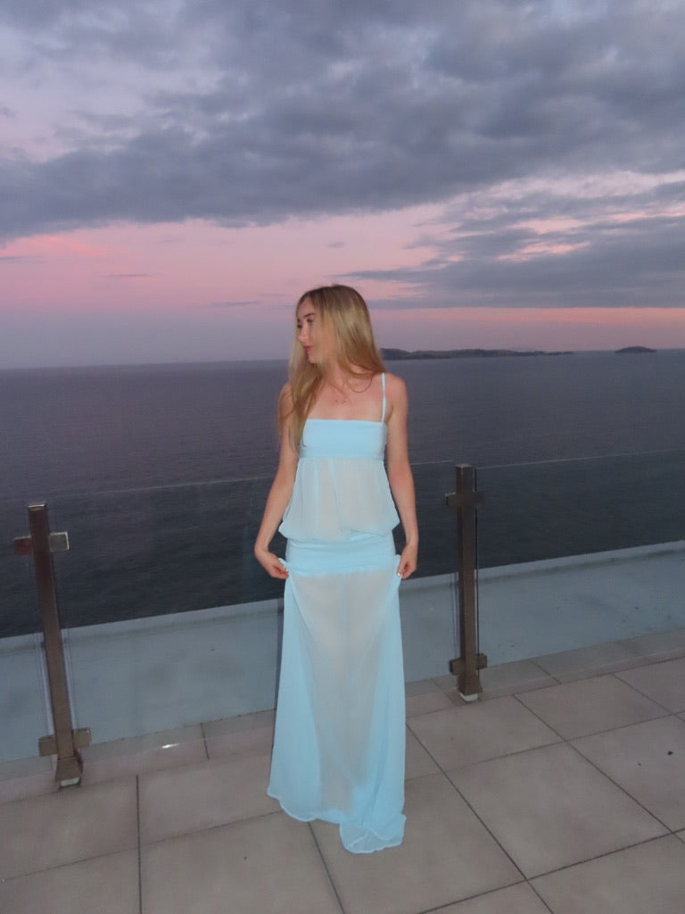 Romeo Gown - Aqau