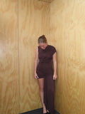 Ravenna Mini Dress - Brown