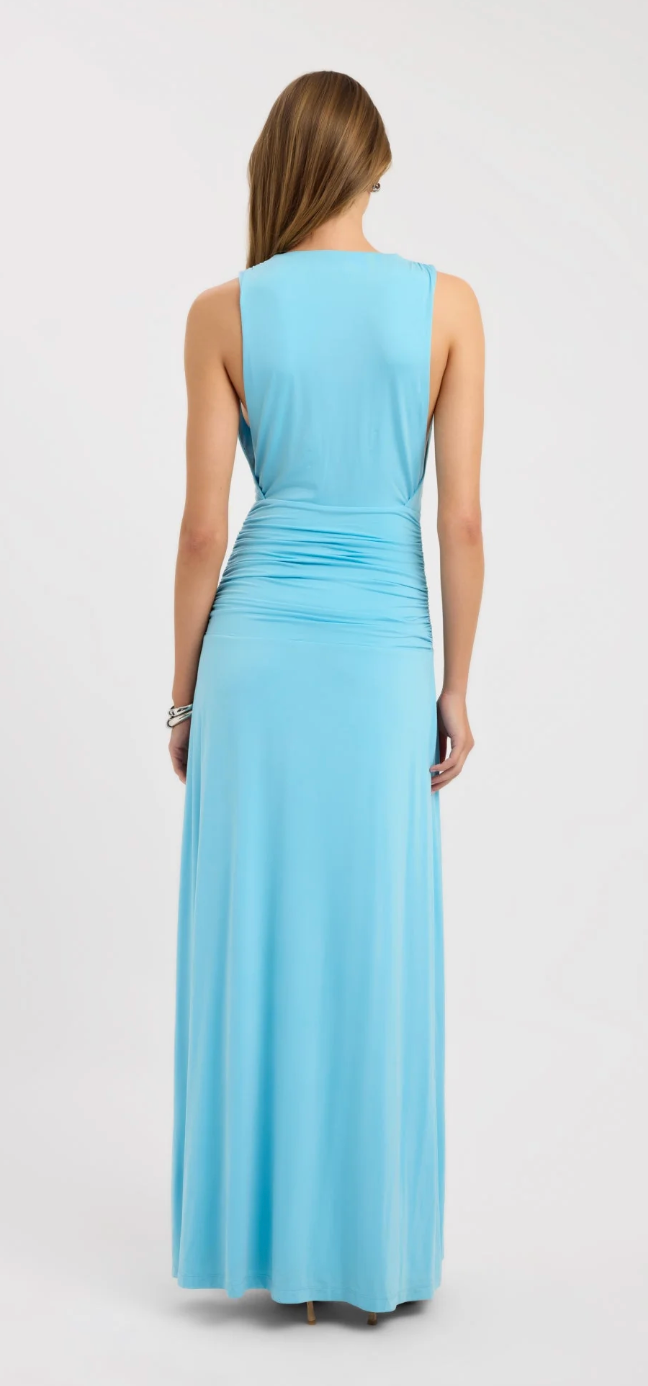 Vera Maxi Dress - Blue
